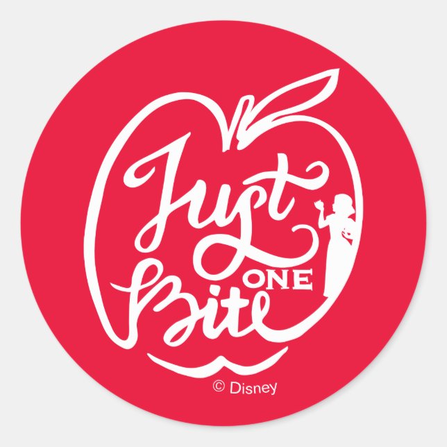 Sticker Rond Blanc | Un seul morceau - blanc (Devant)