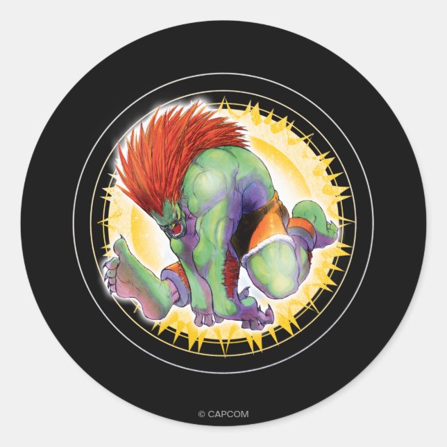 Sticker Rond Blanka (Devant)