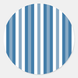 Sticker Rond Bleu et blanc Arrière - plan