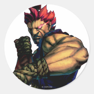 Sticker Rond Blocage d'Akuma
