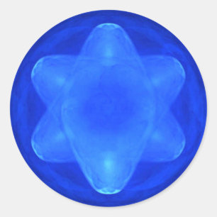 Sticker Rond Bluestar