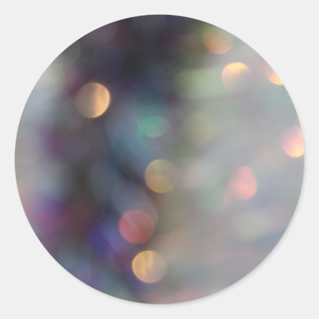 STICKER ROND BLUR HOLOGRAPHIQUE (Devant)