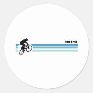 Sticker Rond BMX - Comment rouler
