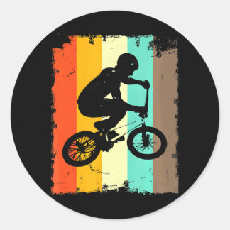 Sticker Rond BMX Vélo FreeDirt Street Park Rider
