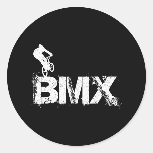 Sticker Rond BMX Ventilateurs Boys Accessoires BMX (Devant)
