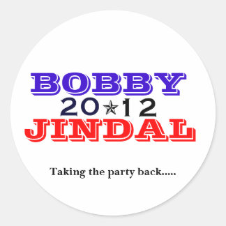 Sticker Rond Bobby Jindal 2012