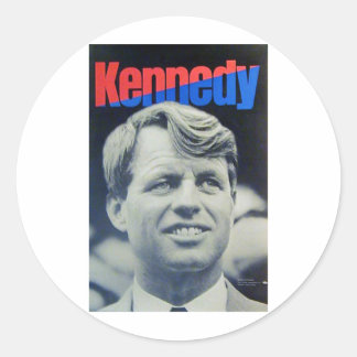 Sticker Rond Bobby Kennedy, 68 ans