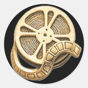 Sticker Rond Bobine d'or OPUS