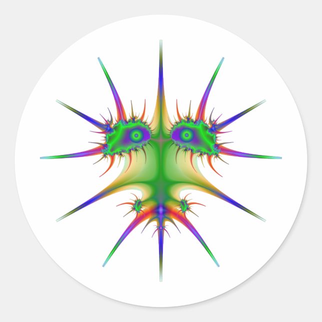 Sticker Rond Bogue de Khabarovsk (Devant)