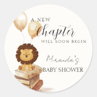 Boho Nouveau chapitre Wild Lion Balloon Baby showe