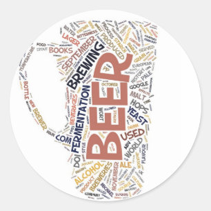 Sticker Rond Boire d'Oktoberfest