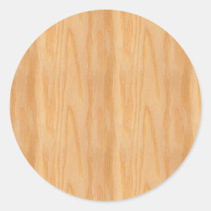 Sticker Rond Bois sur mesure Modèle élégant tendance