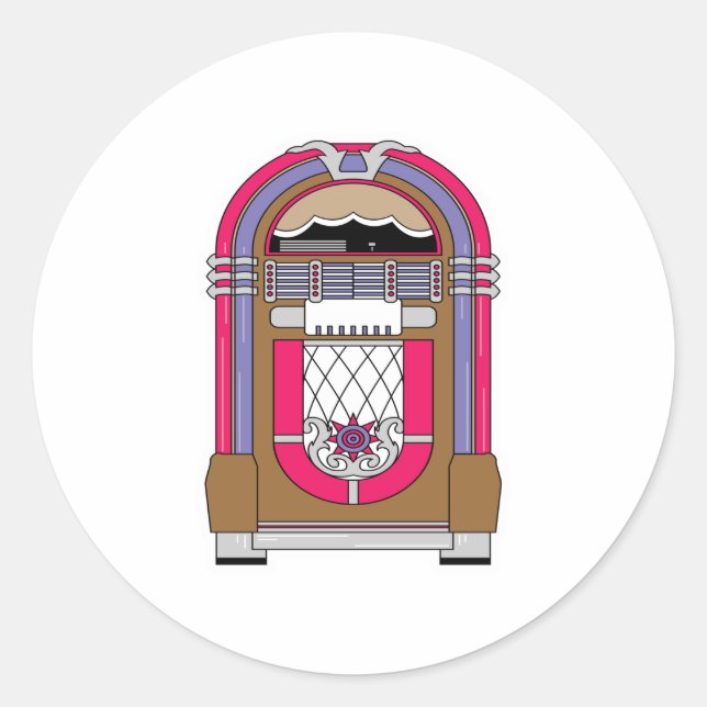 Sticker Rond boîte à jus (Devant)