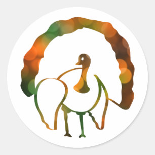 Sticker Rond Bokeh Turquie