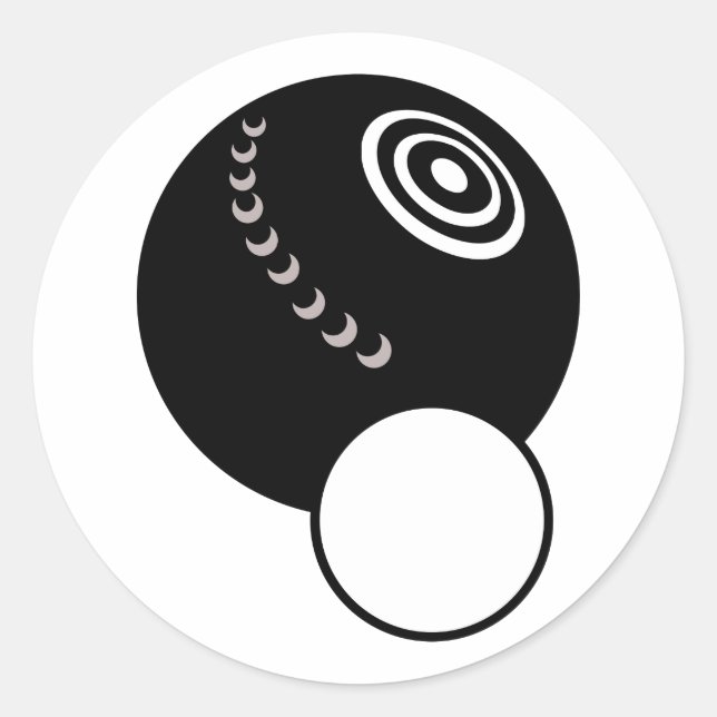 STICKER ROND BOL DE PELOUSE (Devant)