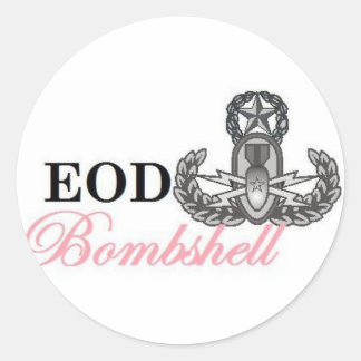 Sticker Rond bombardement principal d'eod