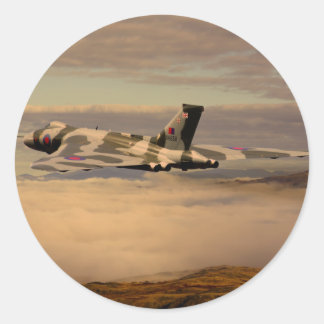 Sticker Rond Bombe Vulcain Avro XH558