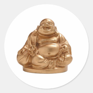 Sticker Rond Bon Bouddha