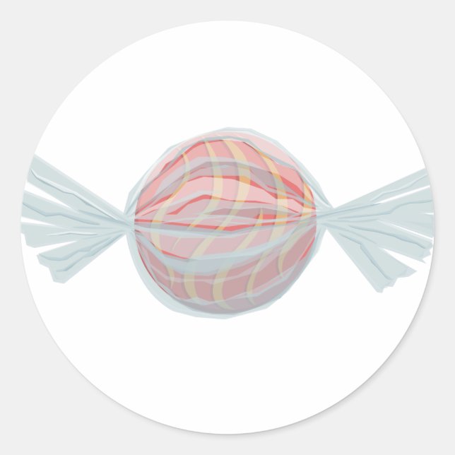 Sticker Rond Bonbons (Devant)