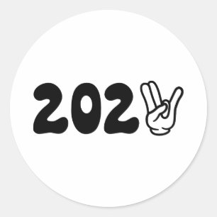 Sticker Rond Bonne année 2023