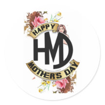 Bonne Fête des Mères Collection HMD | Typo Floral