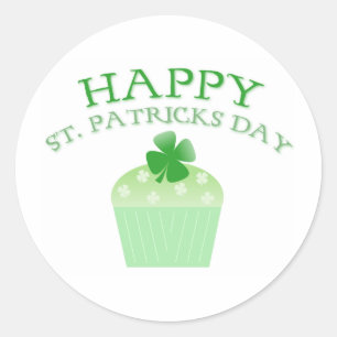 Sticker Rond Bonne Saint Patrick's Day