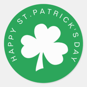 Sticker Rond Bonne Saint Patrick's Day
