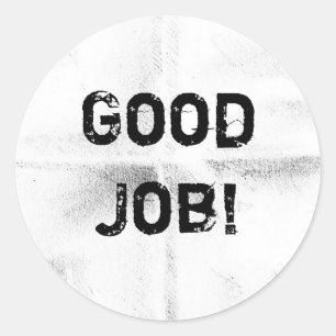 STICKER ROND BONNES BÂTIMENTS DE TRAVAIL