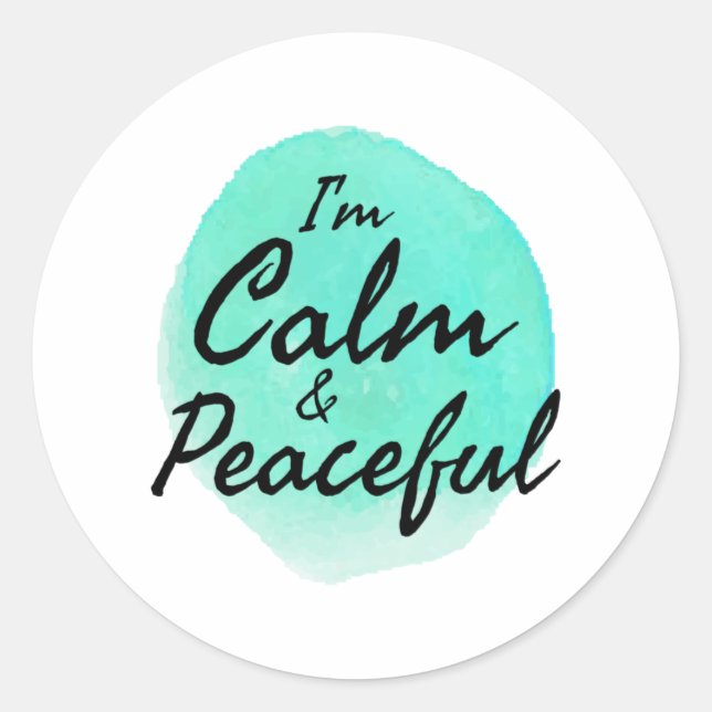 Sticker Rond Bonnes idées pour les travailleurs du travail (Devant)