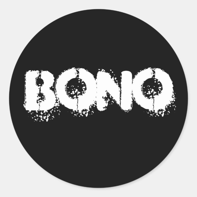 Sticker Rond Bono (Devant)