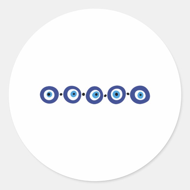 Sticker Rond Bordure des yeux (Devant)