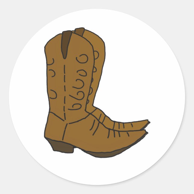 Sticker Rond Bottes (Devant)