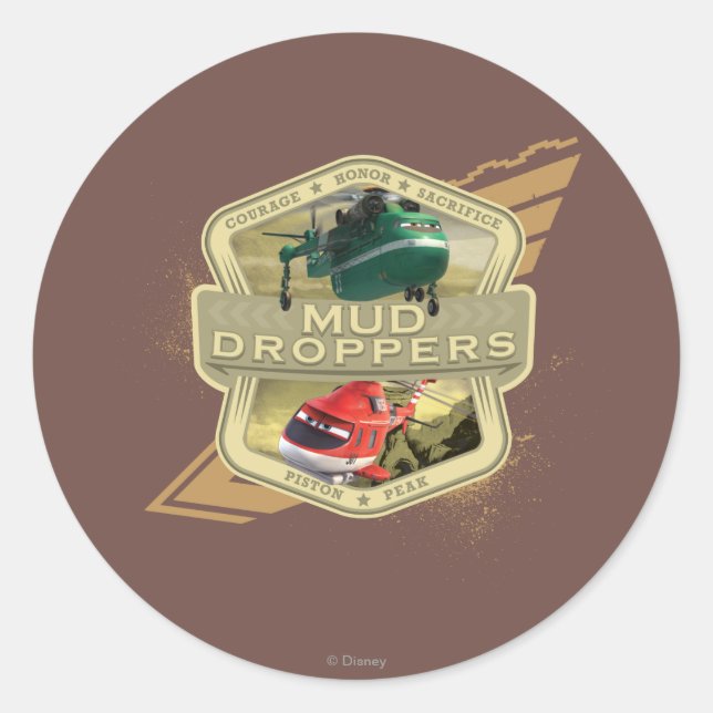 Sticker Rond Boue (Devant)