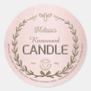 STICKER ROND BOUGILE DE COCOTIER ET CIEL