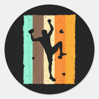 Sticker Rond Bouldering Rock Escalade Pour