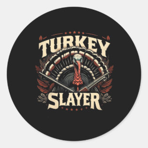 Sticker Rond Boule de printemps non Camoflauge Turquie Coudre T