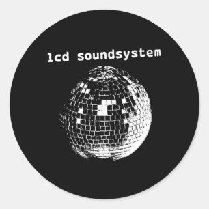 Sticker Rond Boule Disco