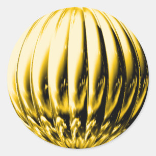 Sticker Rond Boule rainurée