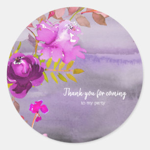 Sticker Rond Bouquet de fleurs pour toutes les occasions