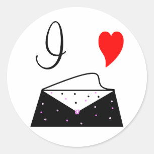 Sticker Rond Bourses d'amour !