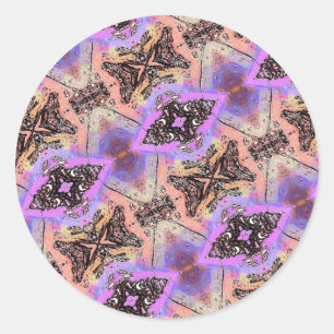 STICKER ROND BOUTEILLES ET MÈRES