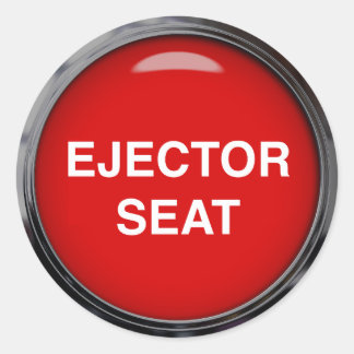 Sticker Rond Bouton Ejector Seat