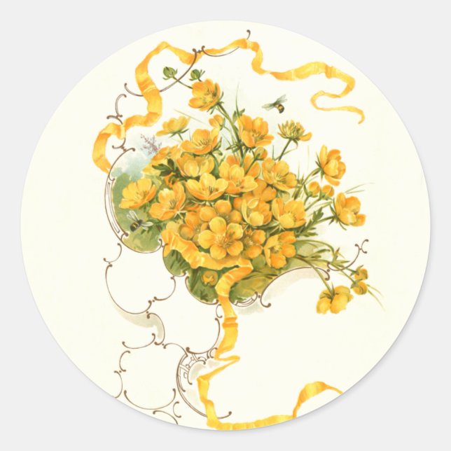 Sticker Rond Boutons (Devant)