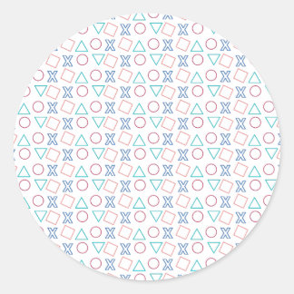 Sticker Rond Boutons de contrôleur, Cadeau pour joueur, Jeux vi