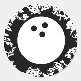 Sticker Rond bowling