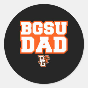 Sticker Rond Bowling Green Bgsu Falcons Papa