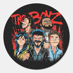 Sticker Rond Boys Tv Show Limited Edition Cadeau Parfait
