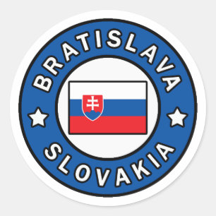 Sticker Rond Bratislava Slovaquie