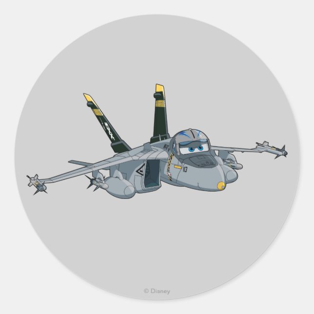 Sticker Rond Bravo 2 (Devant)