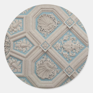 Sticker Rond Brésil, Amazonie, Manaus. Opéra de Manaus